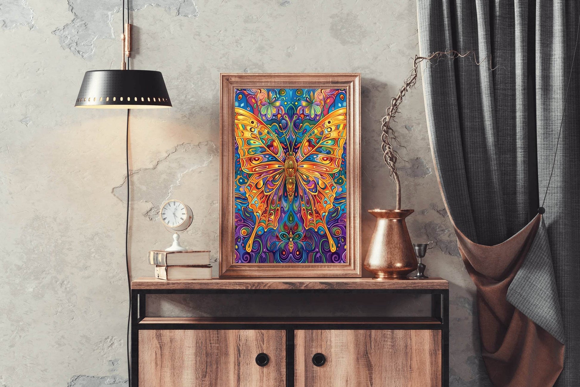 Majestic butterfly Wall Art - beink online art store