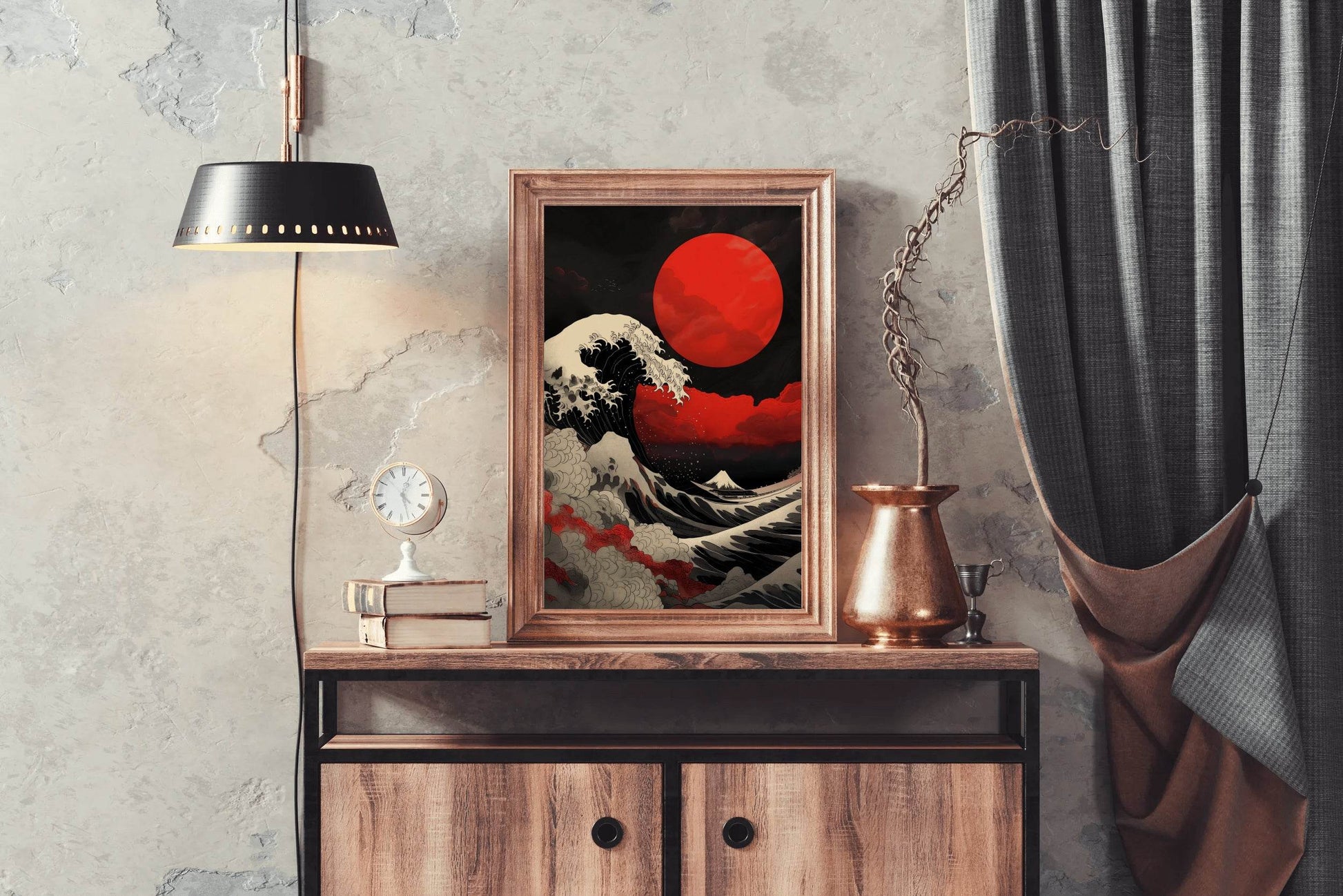 The Great Wave Off Kanagawa Wall Art - beink online art store