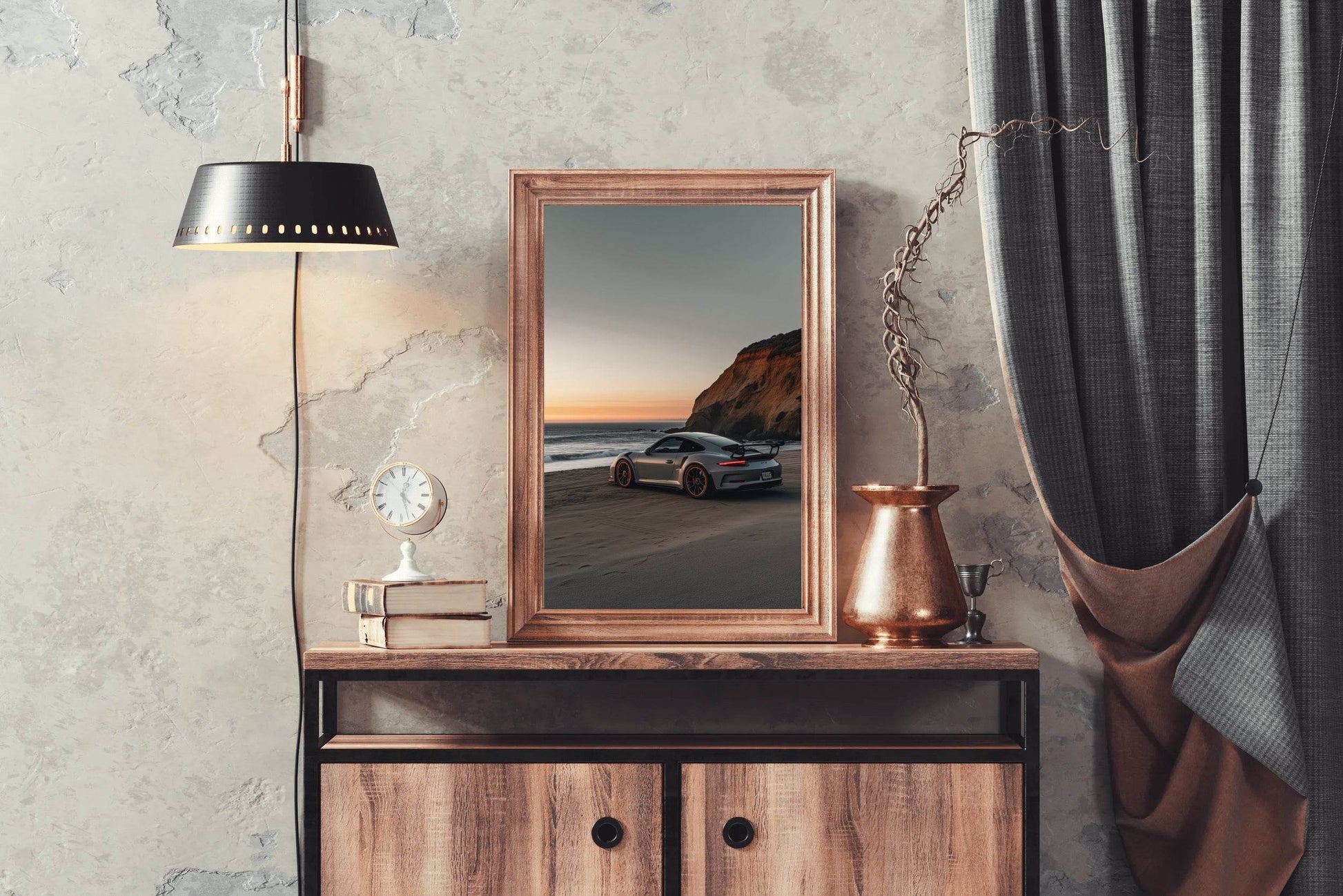 Porsche911 Turbo S Wall Art - beink online art store