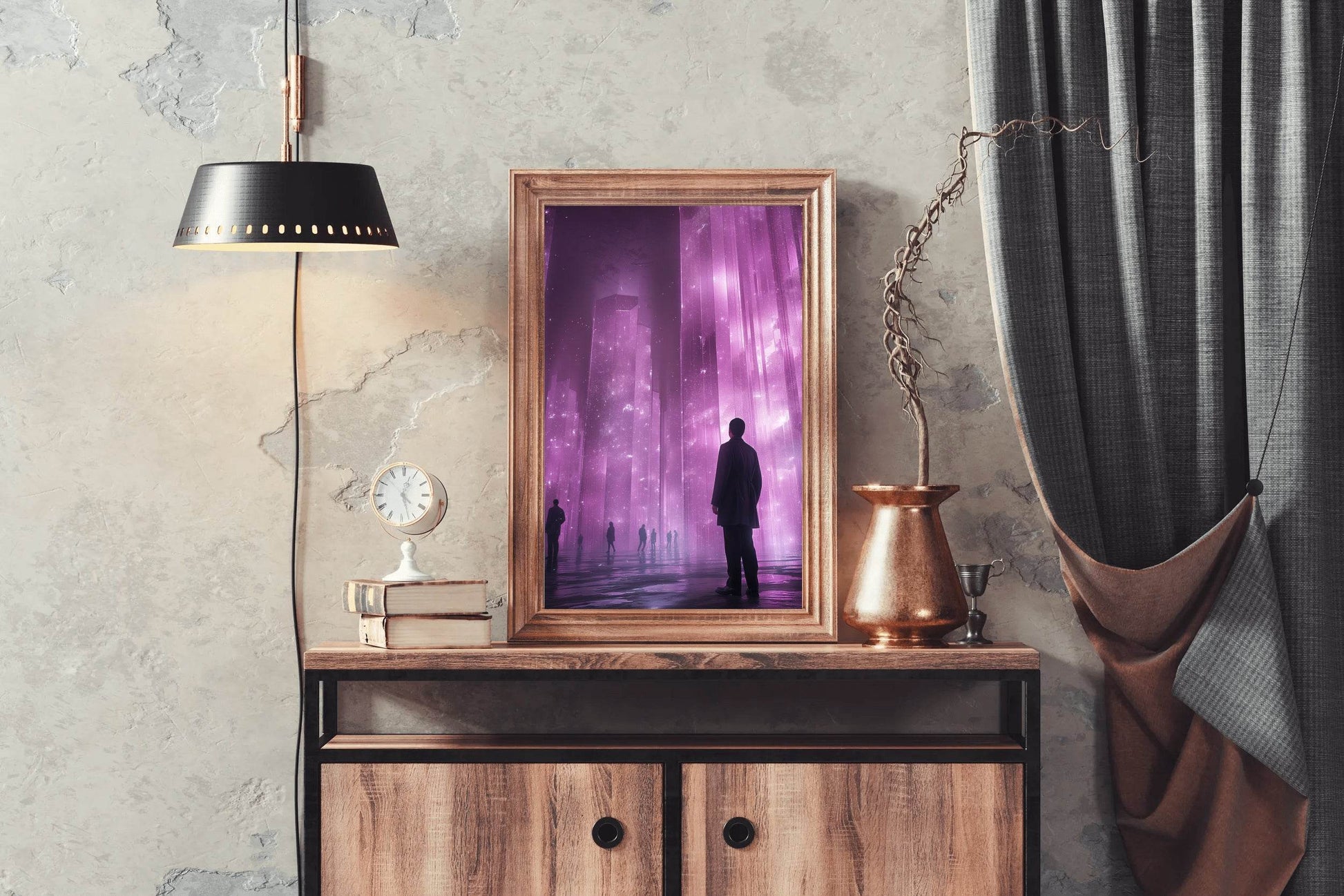 Bright Pink Wall Art - beink online art store