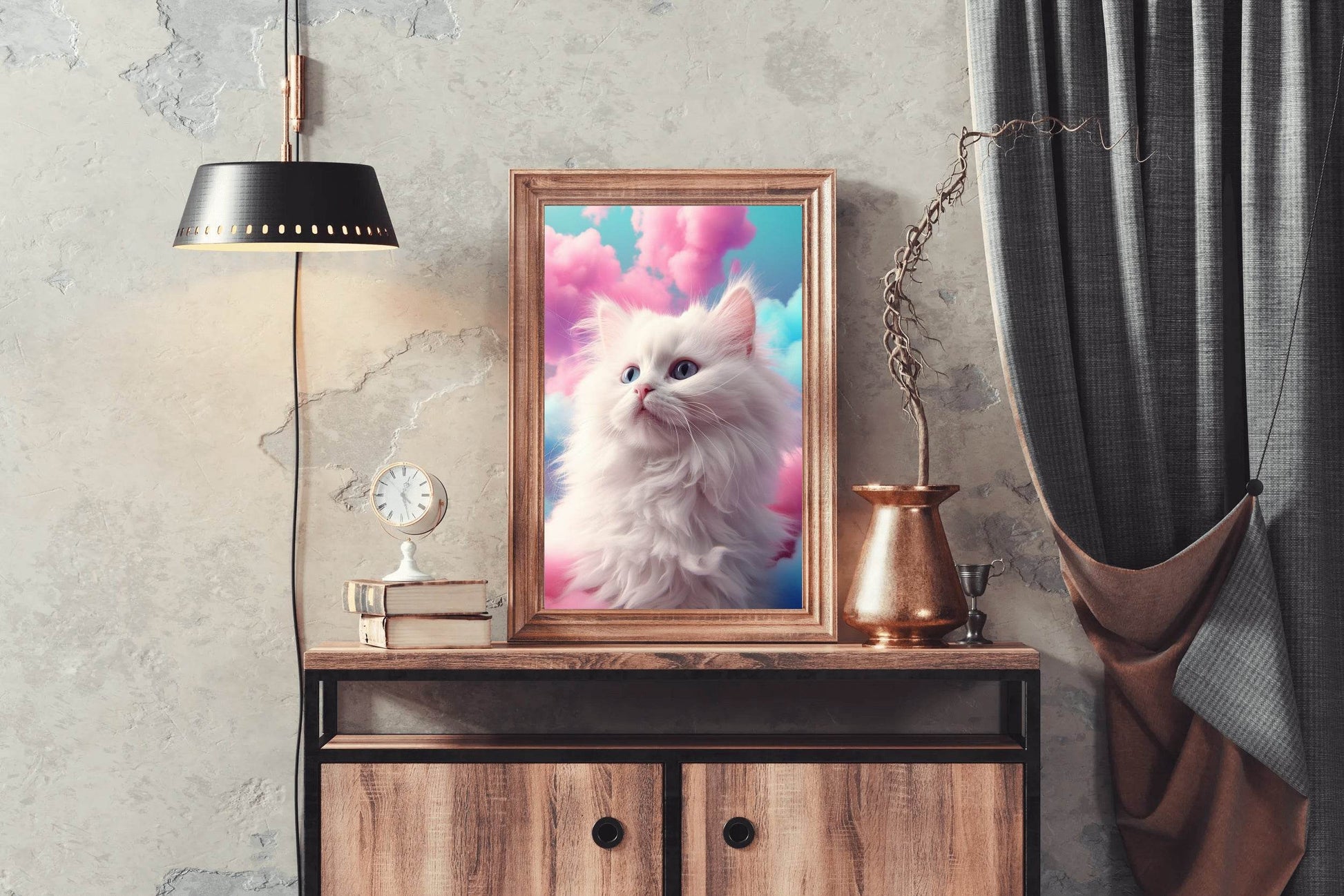 Persian Cat Animal Wall Art - beink online art store