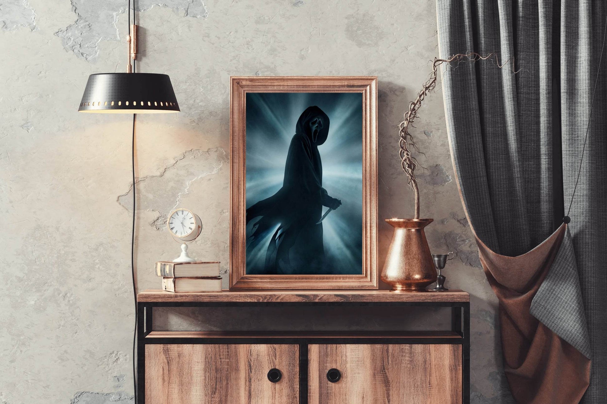 Ghost Face Scream Character Wall Art - beink online art store