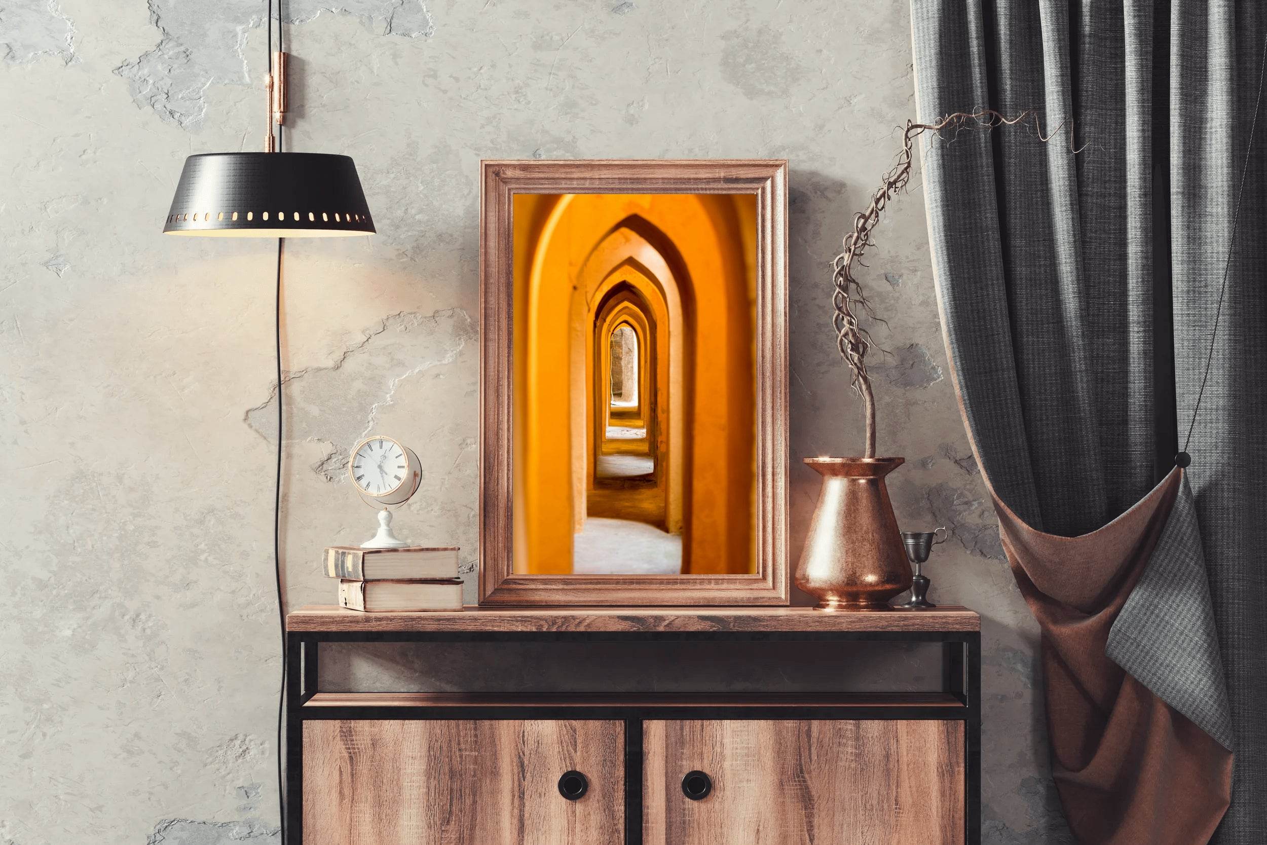 Golden Arches to Infinity Wall Art - beink online art store