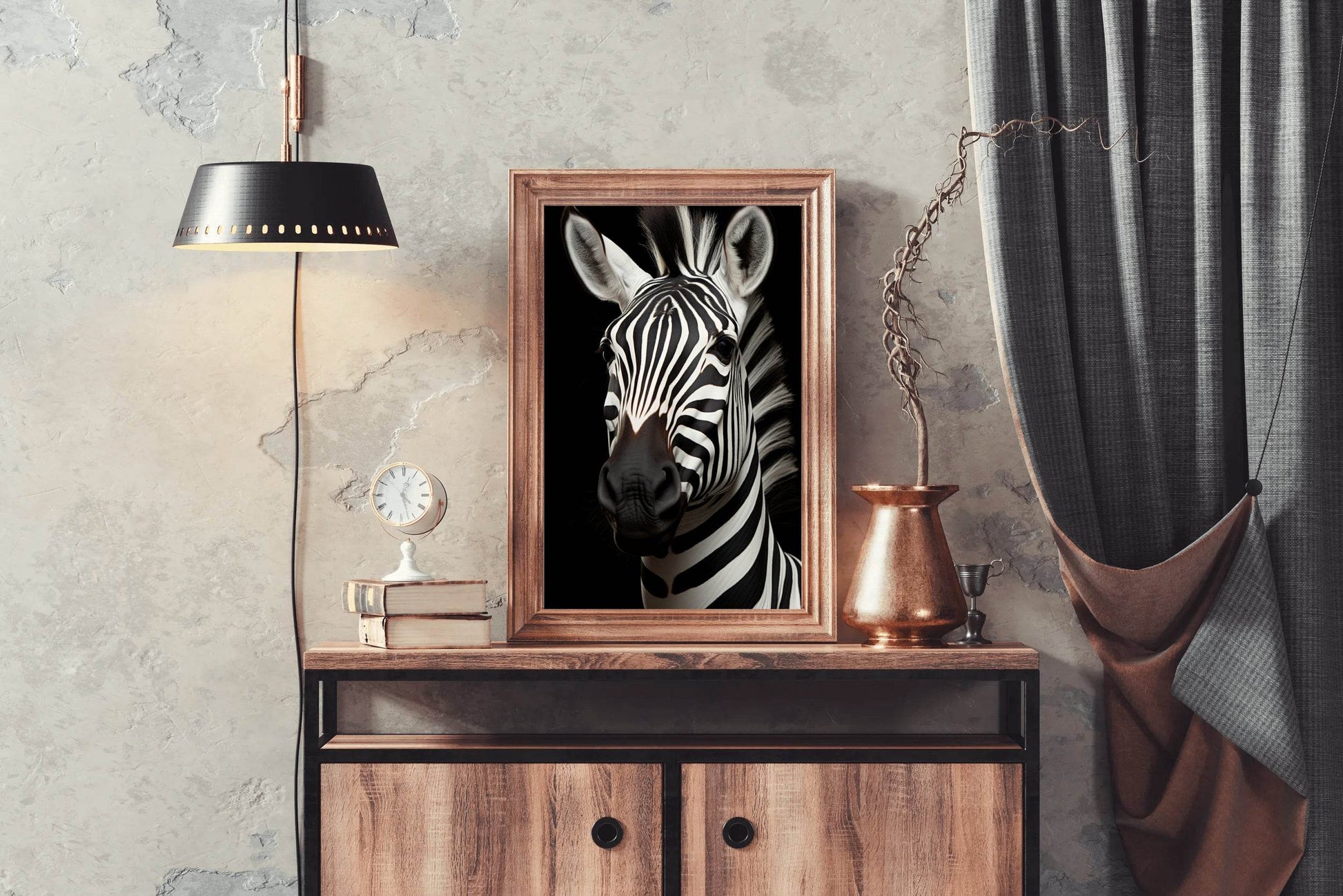 Zebra Animal Wall Art - beink online art store