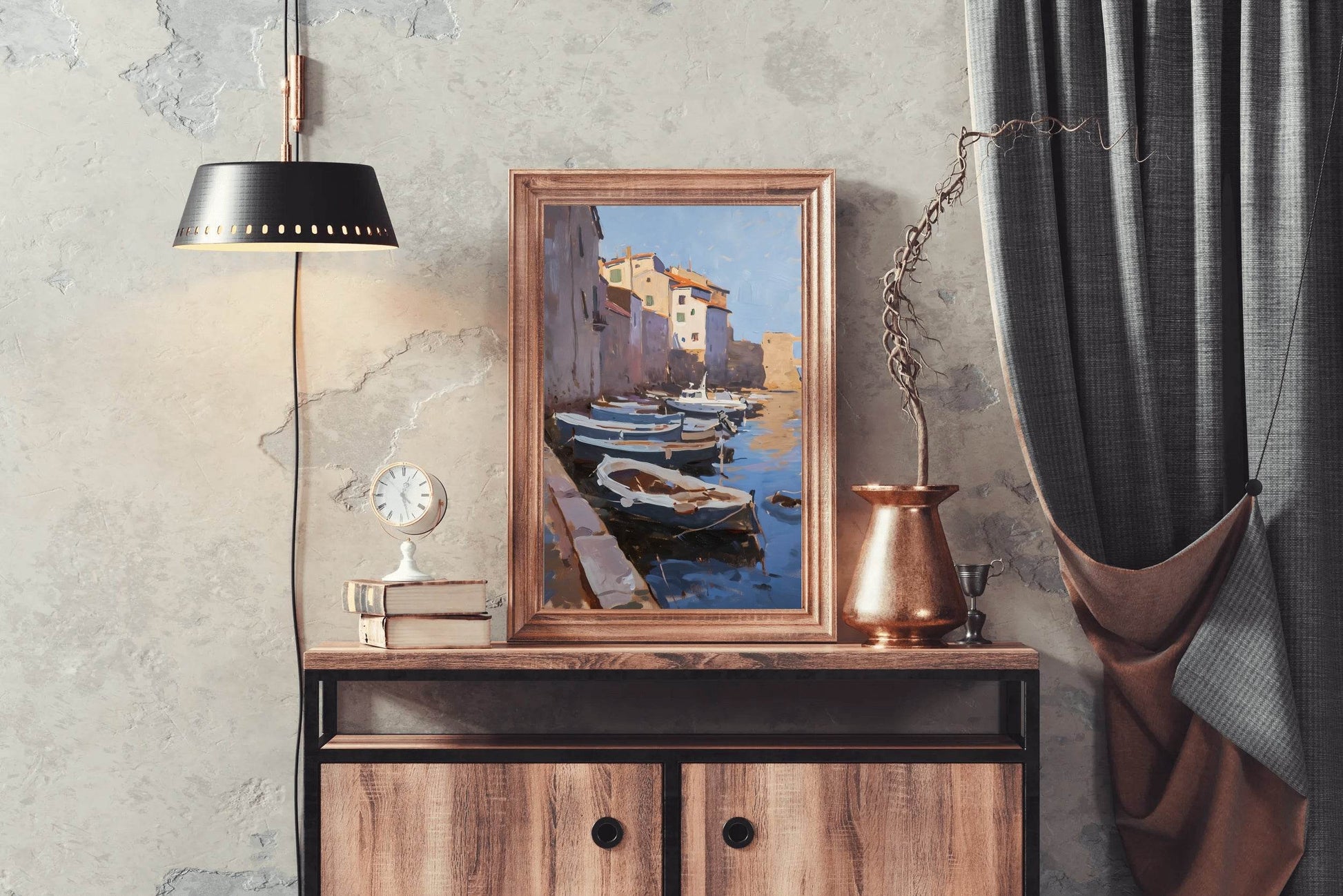Passenger Boats in Venice Wall Art - beink online art store