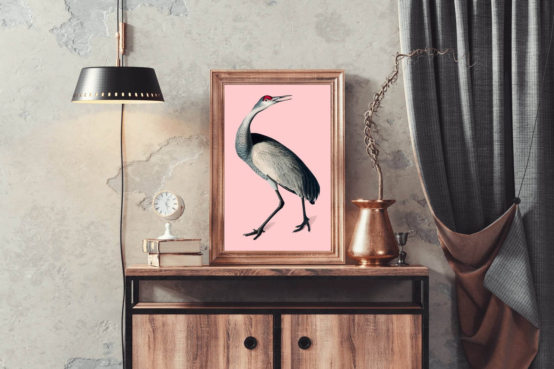 Florida Sandhill Crane Wall Art - beink online art store