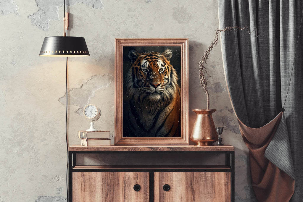 Siberian Tiger Animal Wall Art - beink online art store
