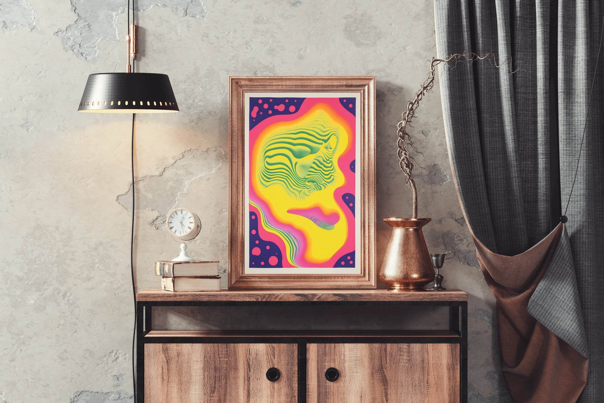 Psychedelic Painting Wall Art - beink online art store
