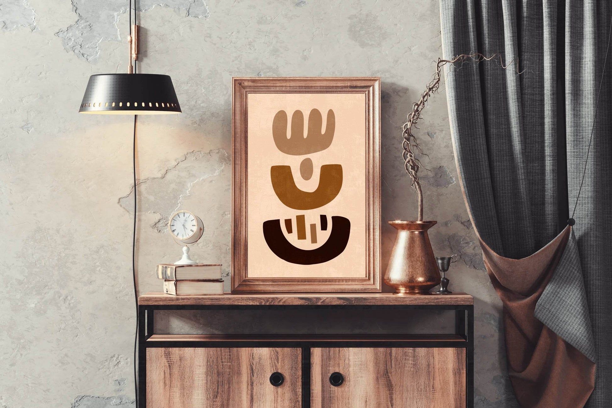 The Ancient Design of The Crown Wall Art - beink online art store