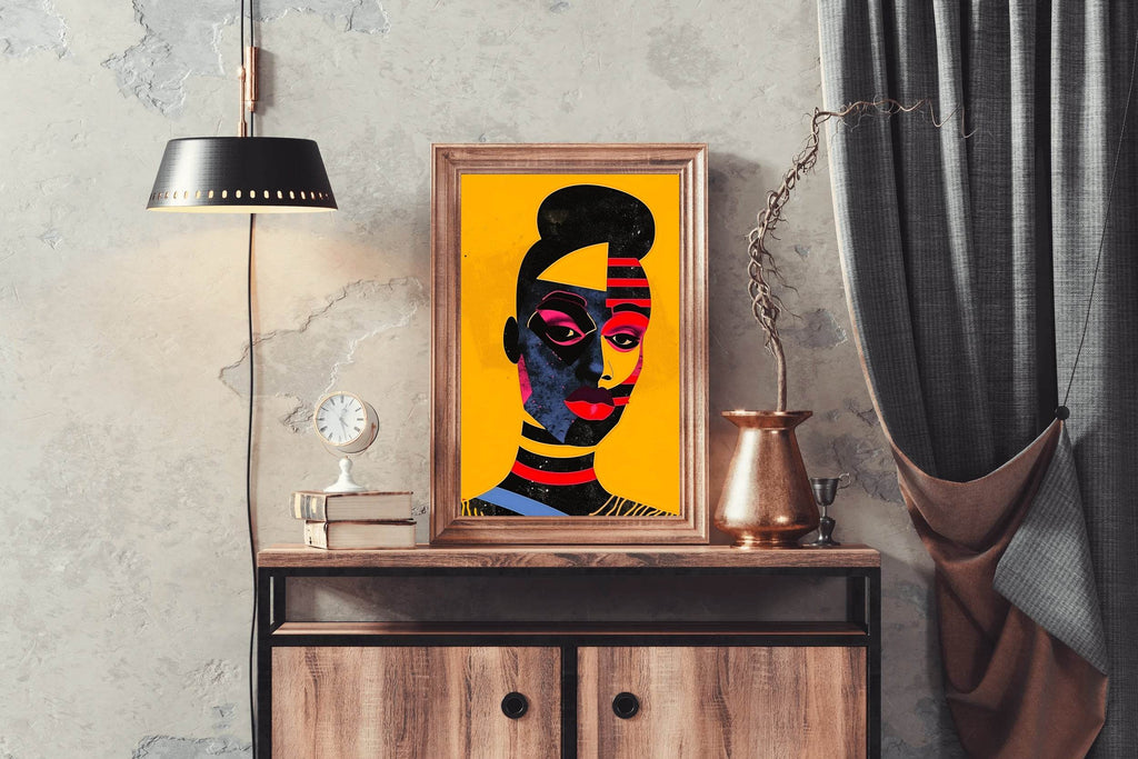 Ethnic Women Canvas Wall Art - beink online art store