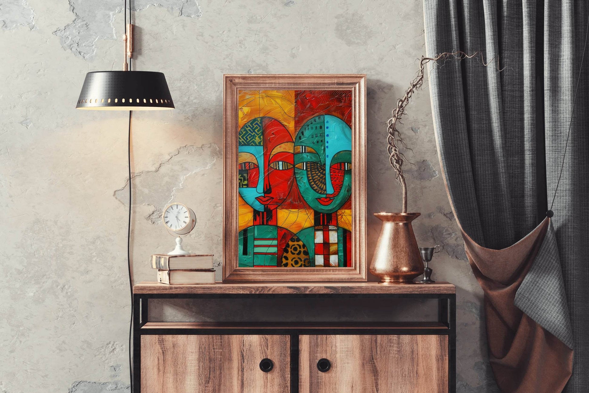 Paint Textured Canvas Wall Art - beink online art store