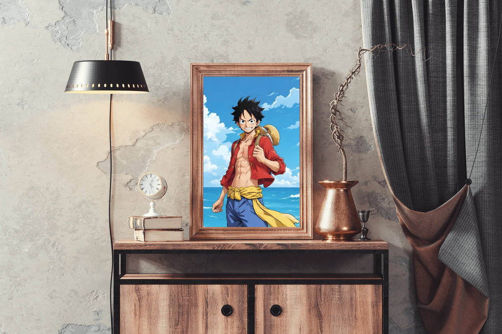Monkey D. Luffy Anime Wall Art - beink online art store