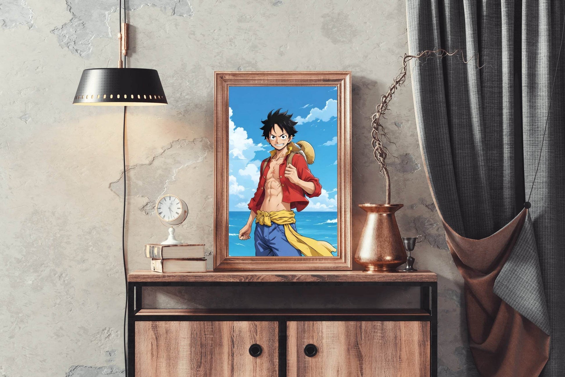 Monkey D. Luffy Anime Wall Art - beink online art store