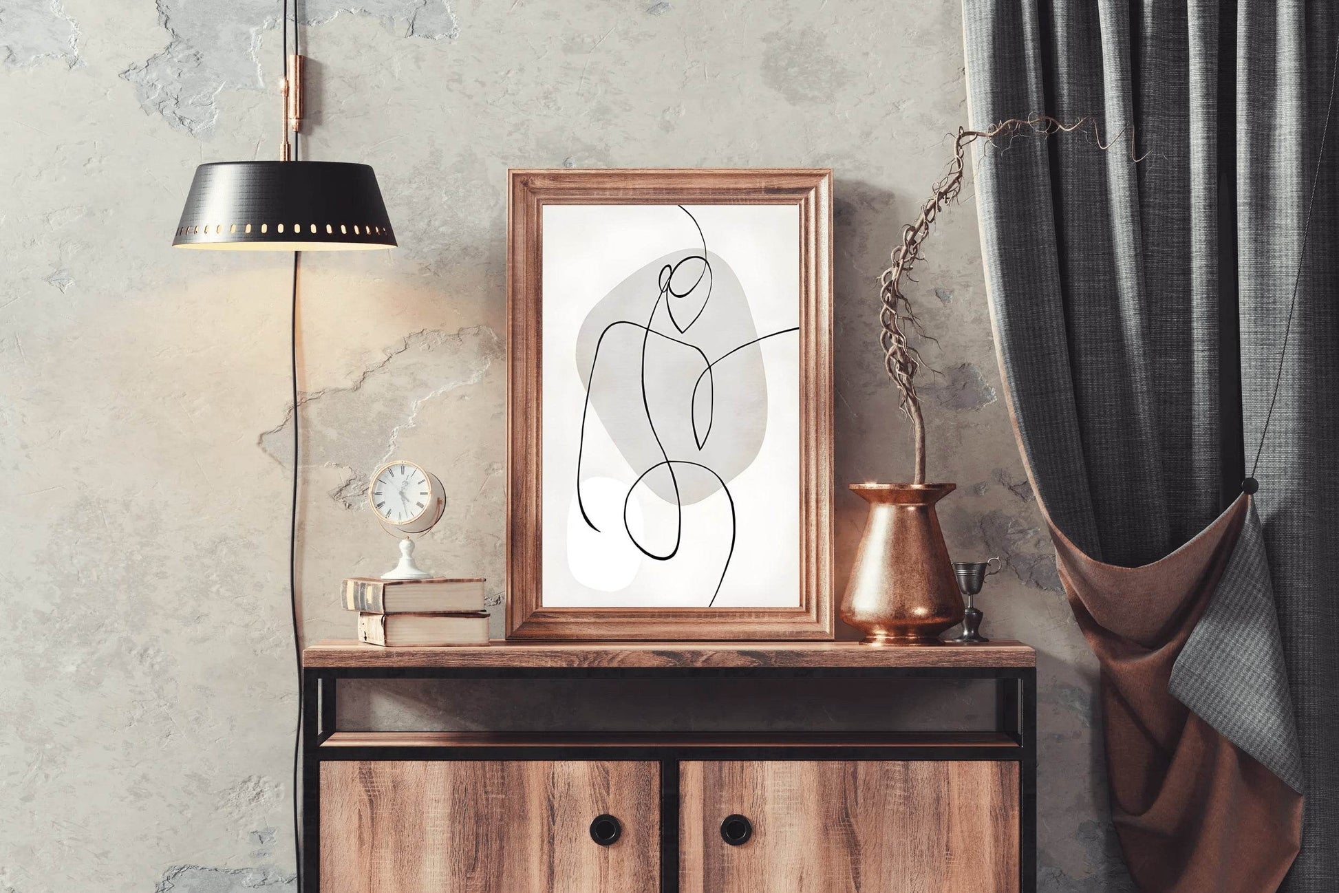 Serene Movement Modern Wall Art - beink online art store