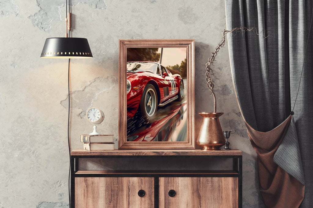 Porsche GTR Classic Sports Wall Art - beink online art store