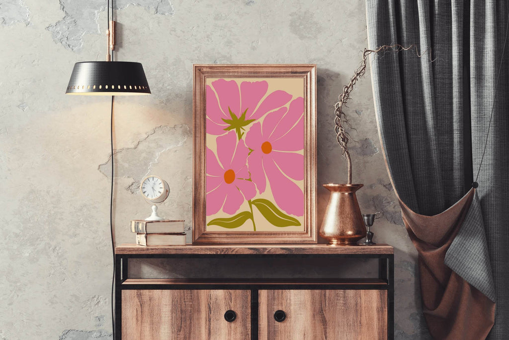 Marsh Broad-Faced Flowers Wall Art - beink online art store