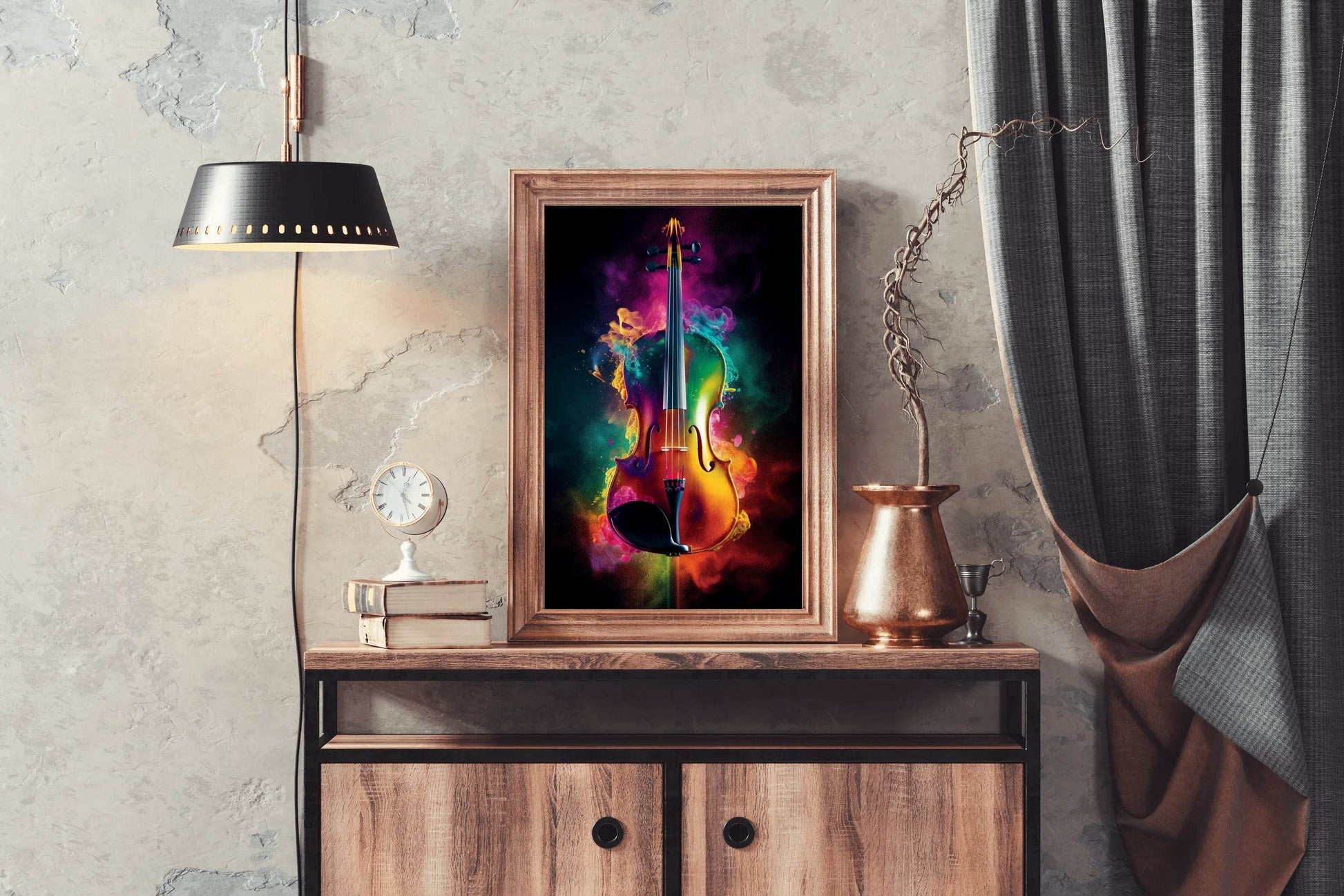 Jackson Metallic Guitar Wall Art - beink online art store