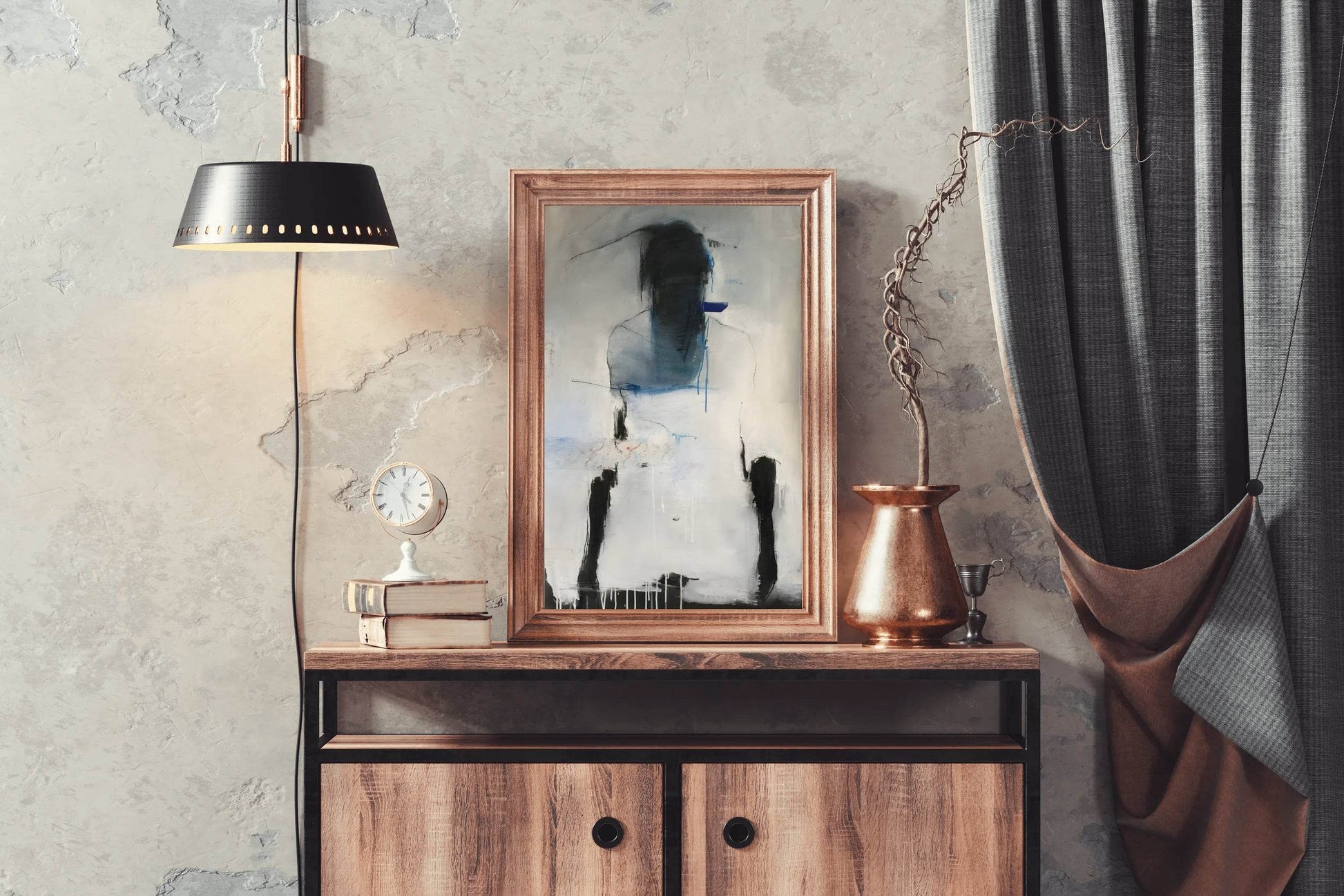 Inner Turmoil Modern Wall Art - beink online art store