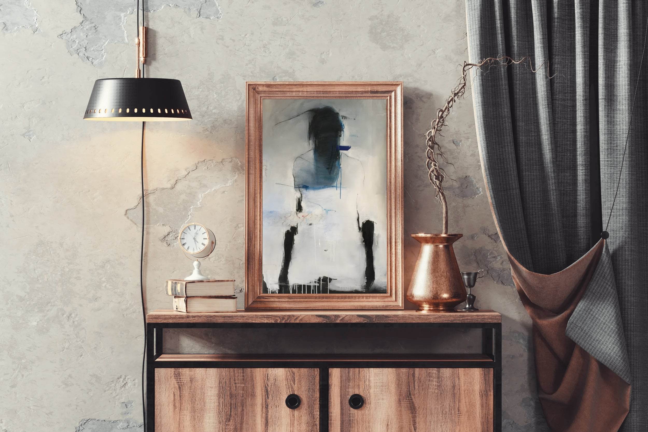 Inner Turmoil Modern Wall Art - beink online art store