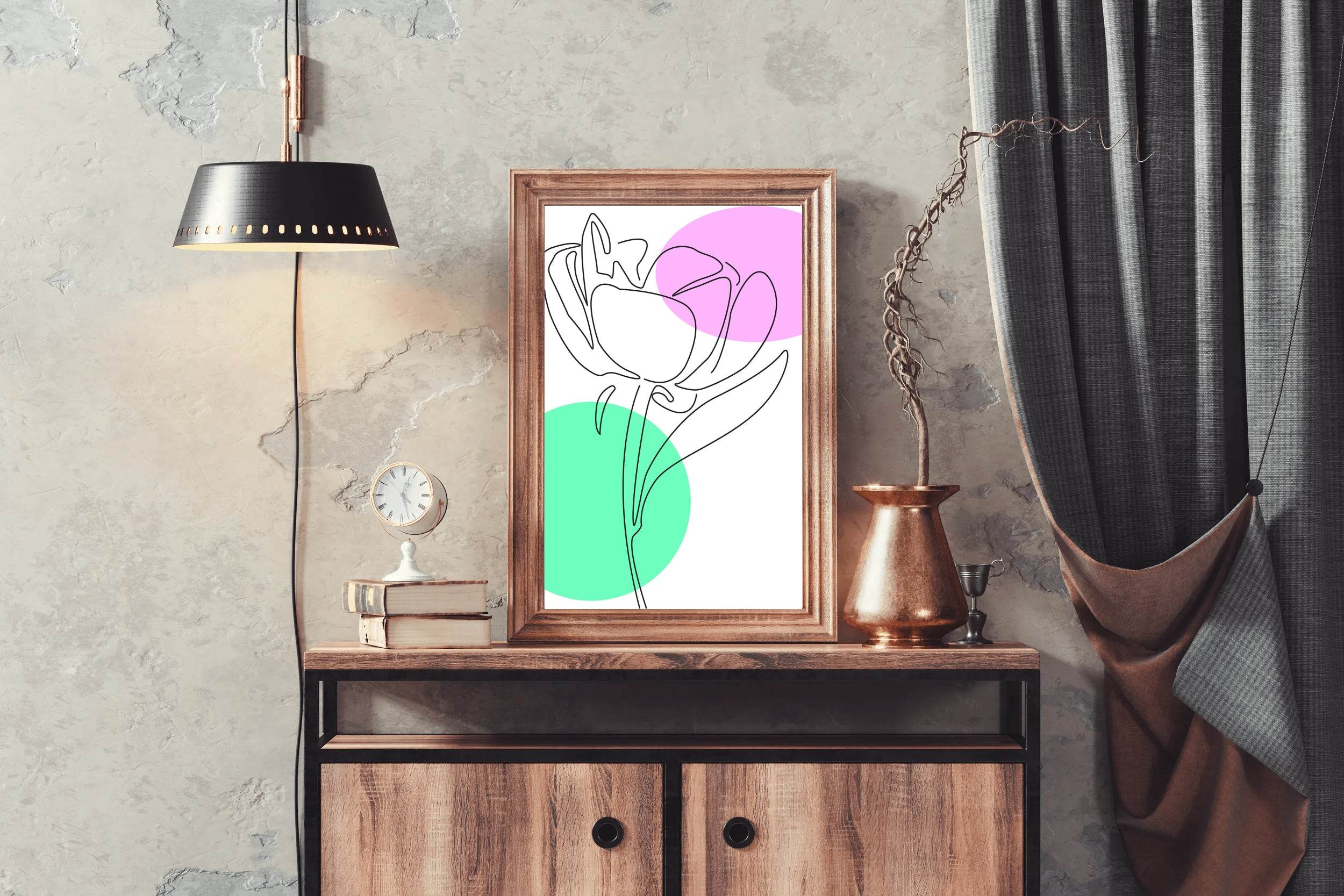 Painting Beautiful Rose Wall Art - beink online art store