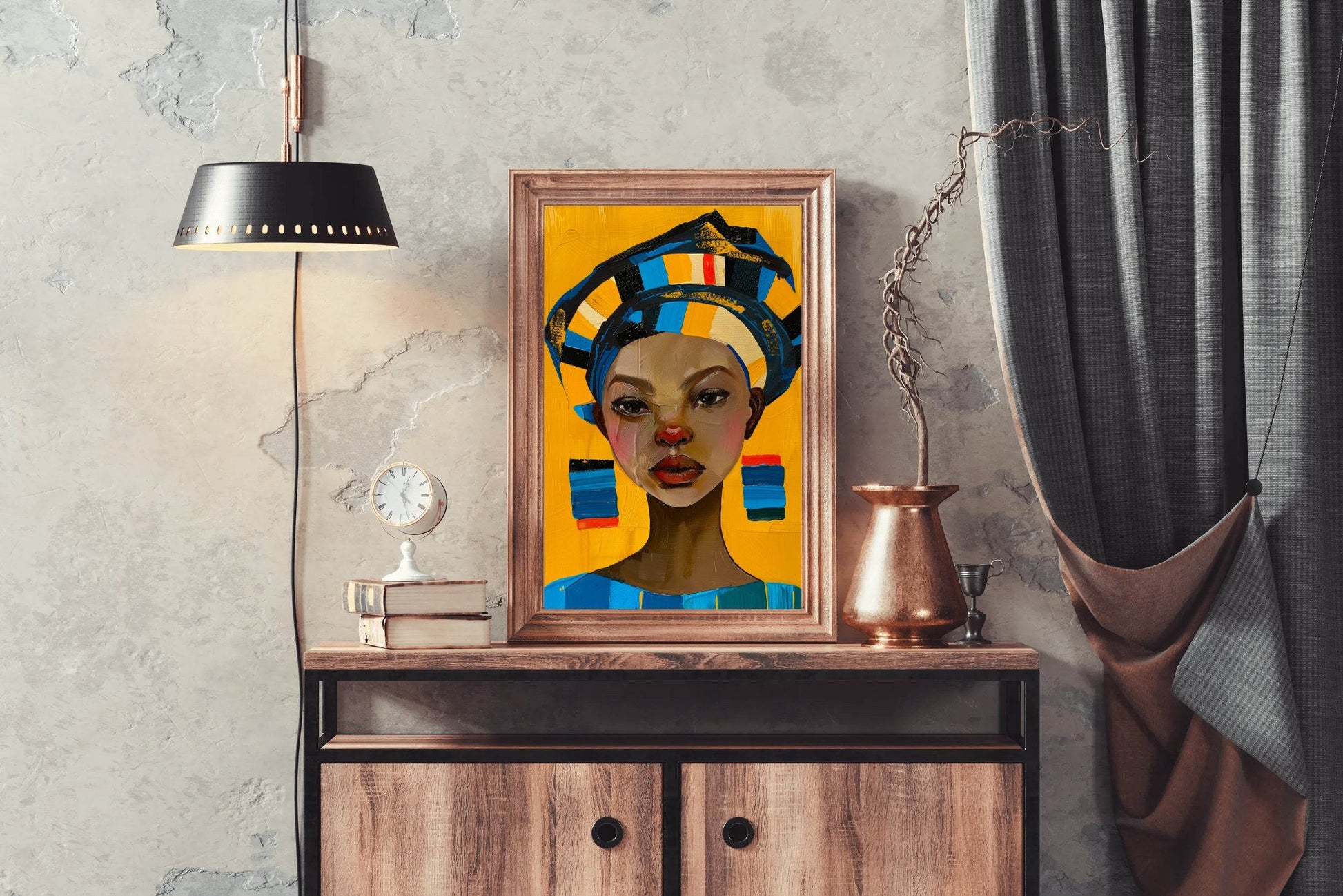 Face Collage Wall Art - beink online art store
