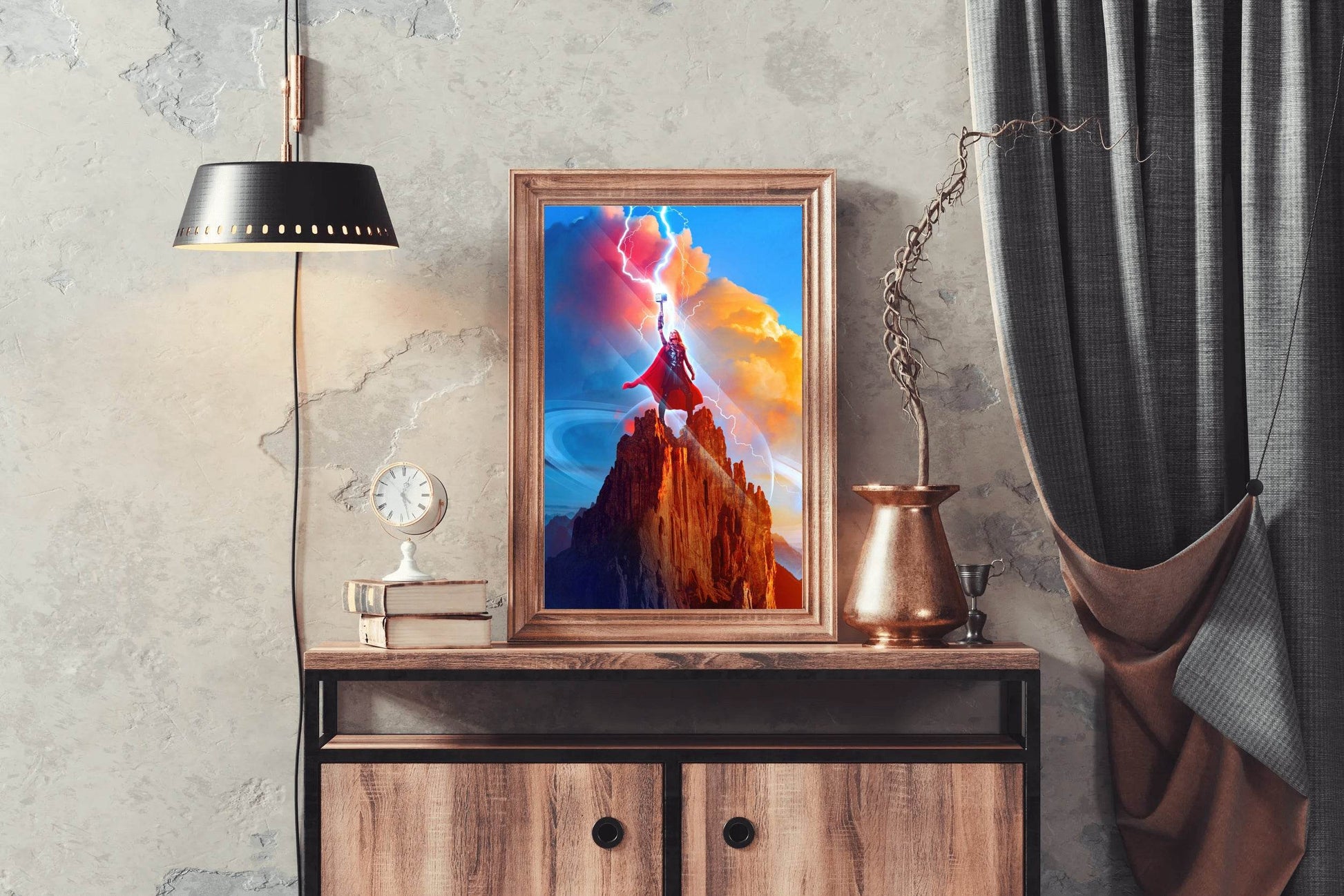 Jane Foster Lady Thor Takes the Mantle Wall Art - beink online art store