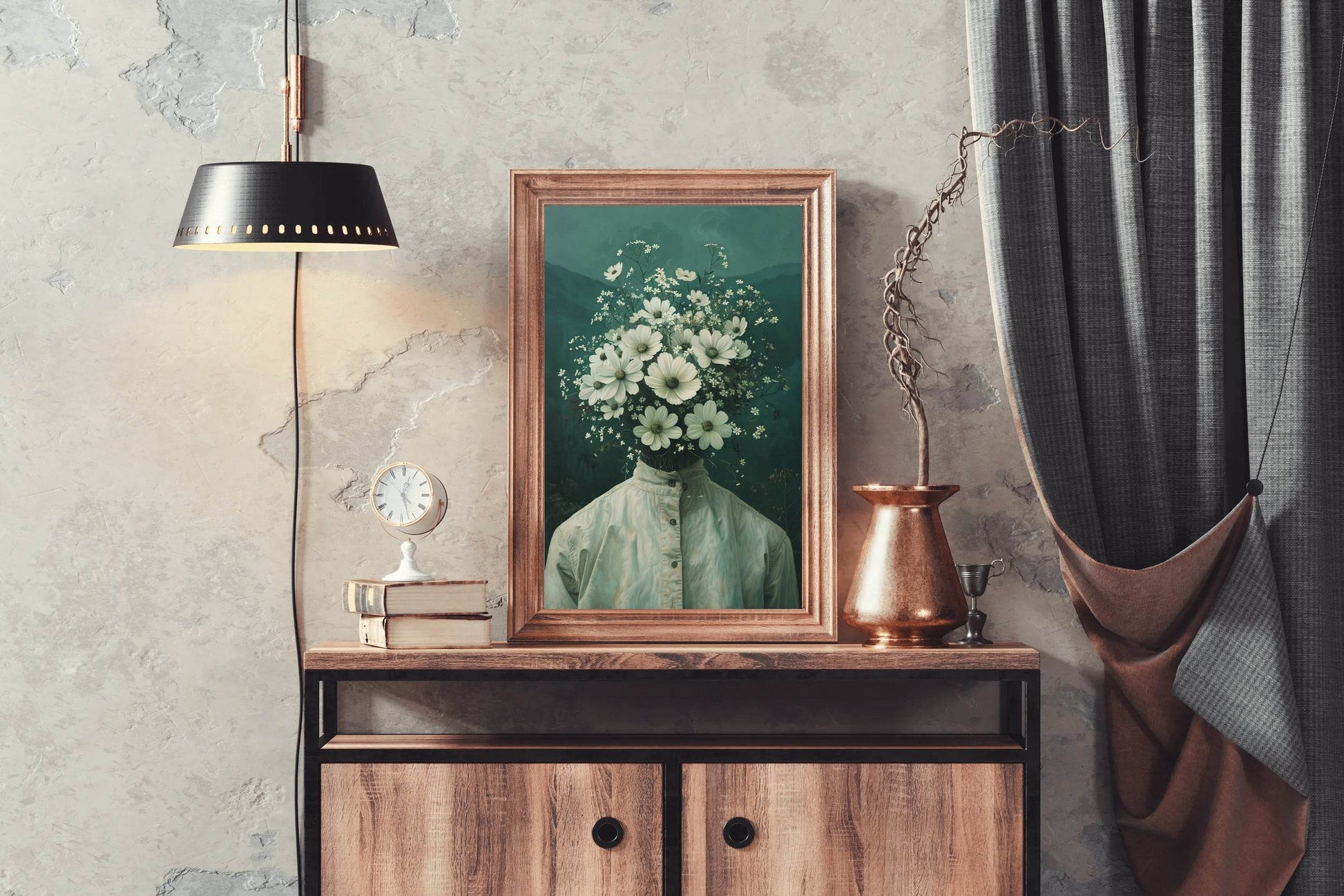 Bloom Within Human Body Wall Art - beink online art store