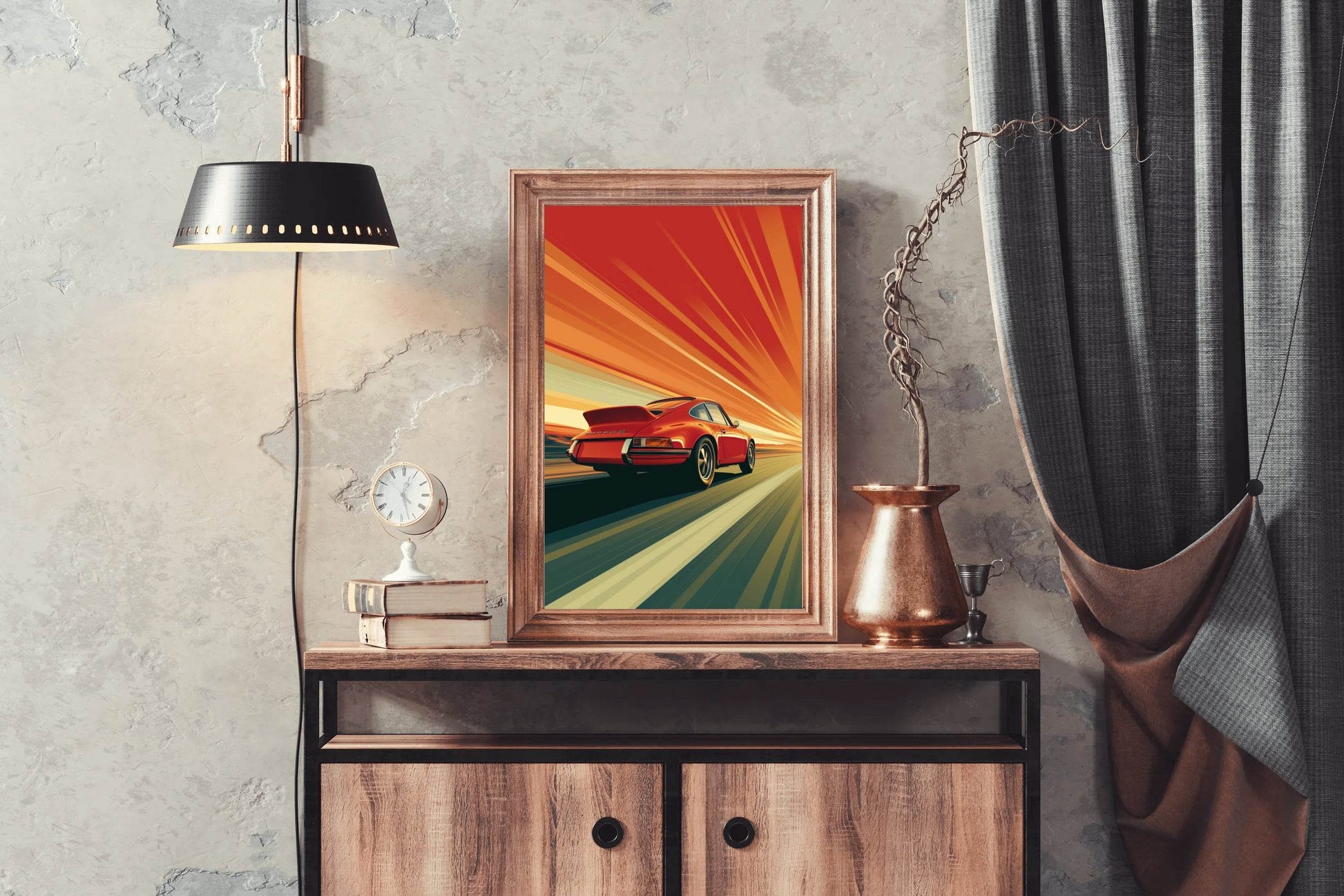 Porsche 911 Sports Wall Art - beink online art store