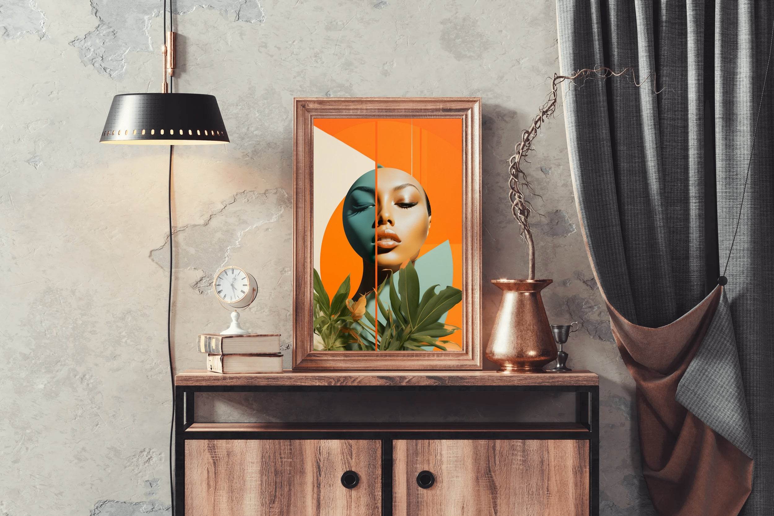 Feminine Poster Abstract Wall Art - beink online art store