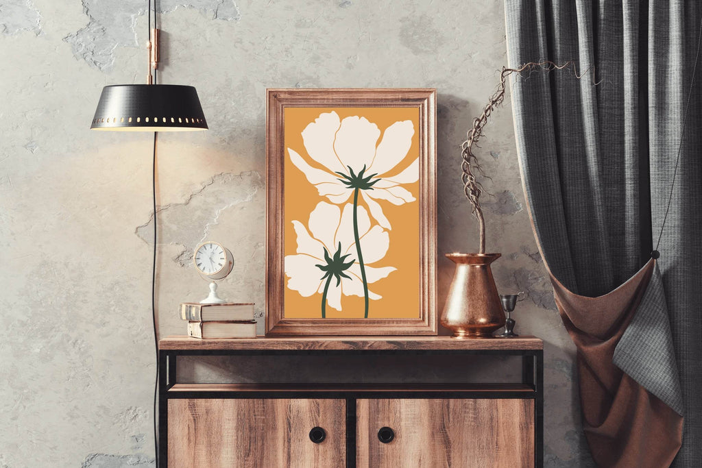 Beautiful Poppy Flowers Wall Art - beink online art store
