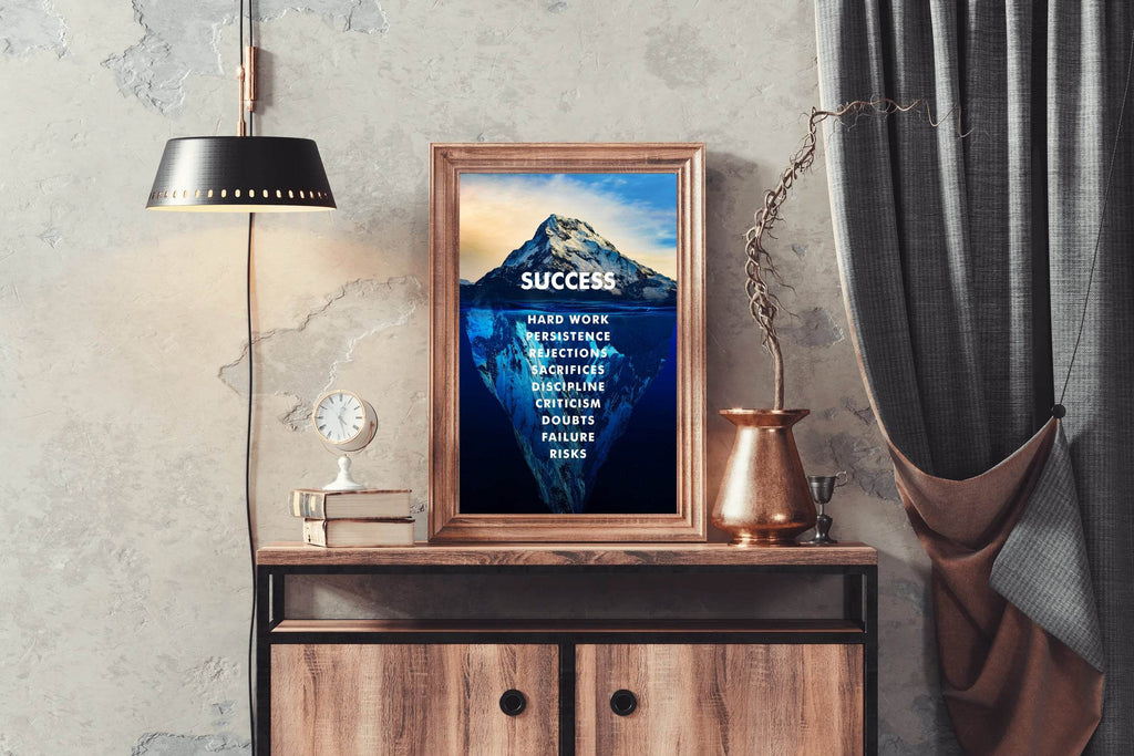 Success Path Motivational Wall Art - beink online art store