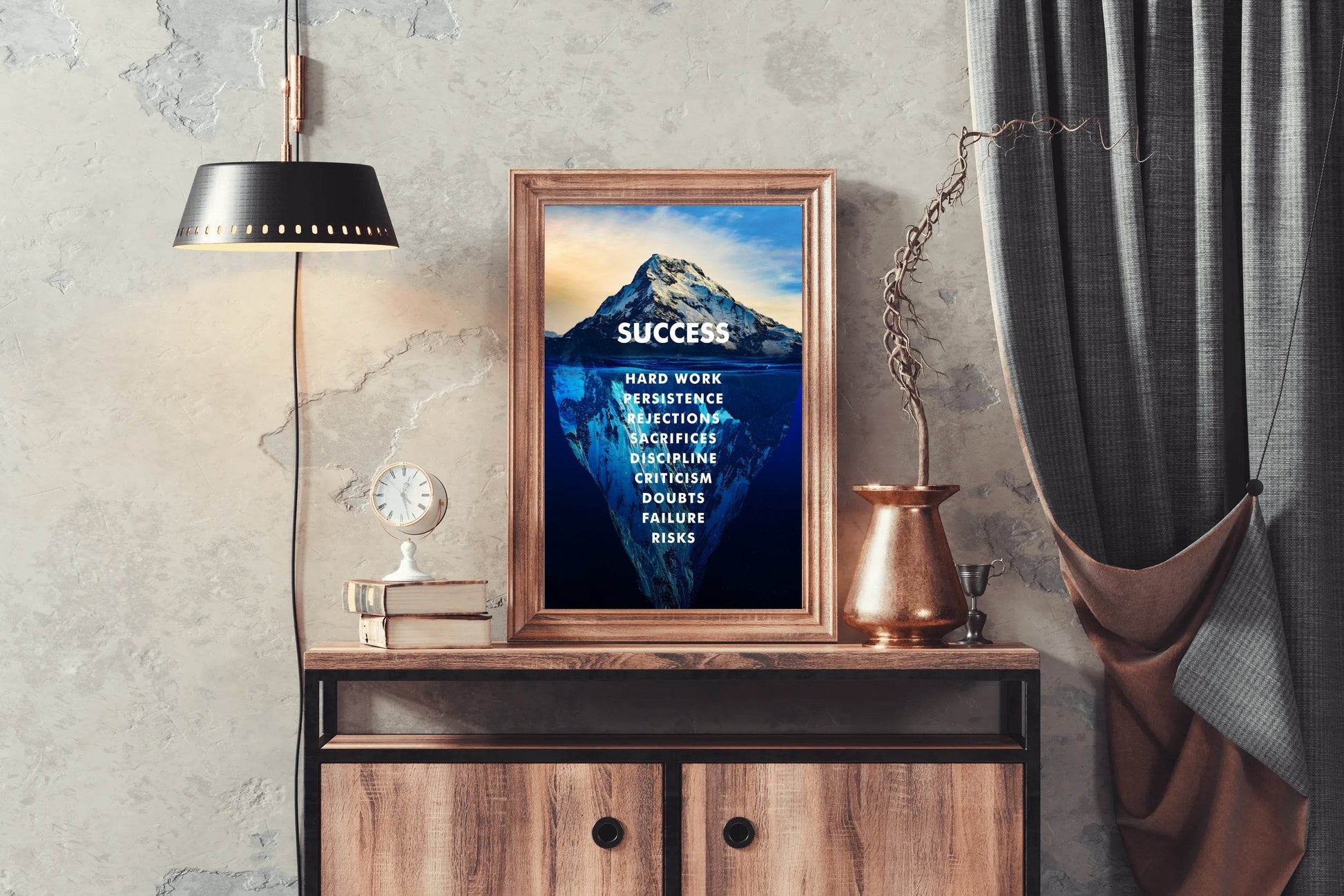 Success Path Motivational Wall Art - beink online art store