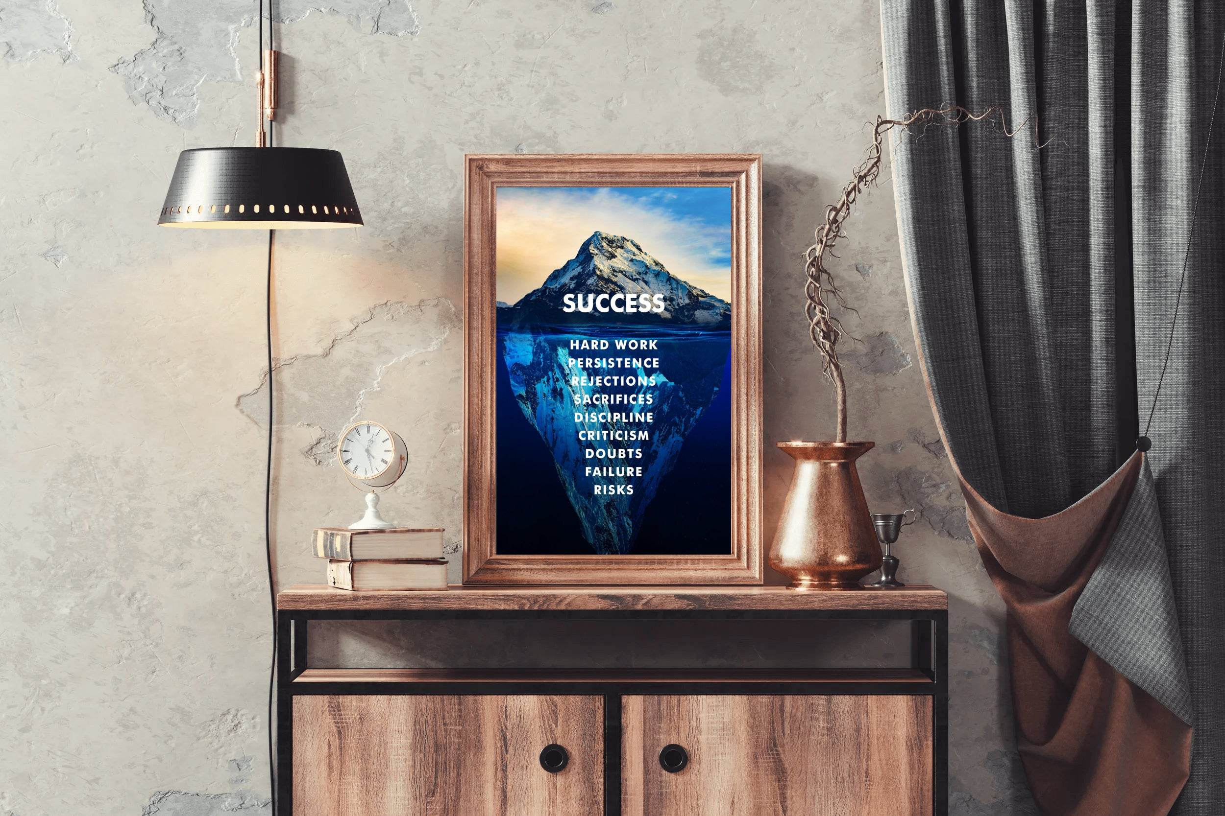 Success Path Motivational Wall Art - beink online art store