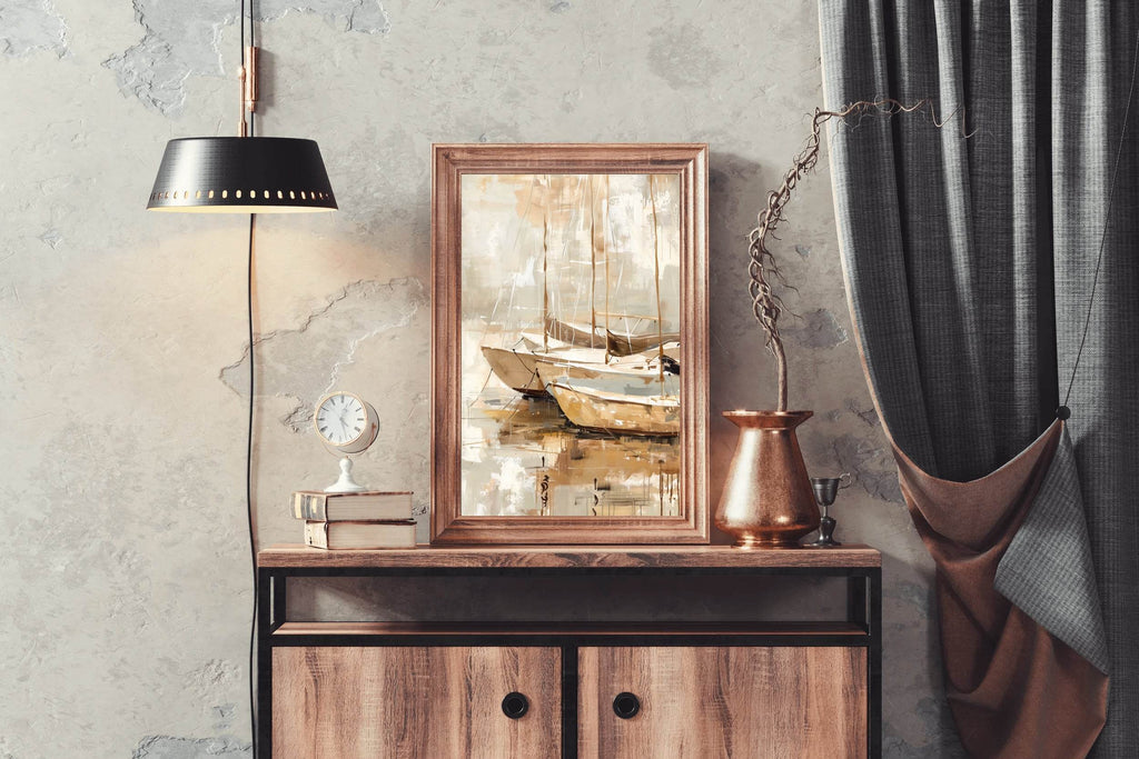 Painting A Sailboat Wall Art - beink online art store