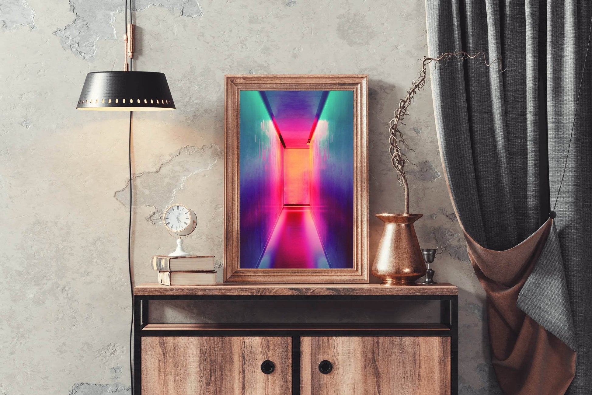 Multicolor LED Room Abstract Wall Art - beink online art store