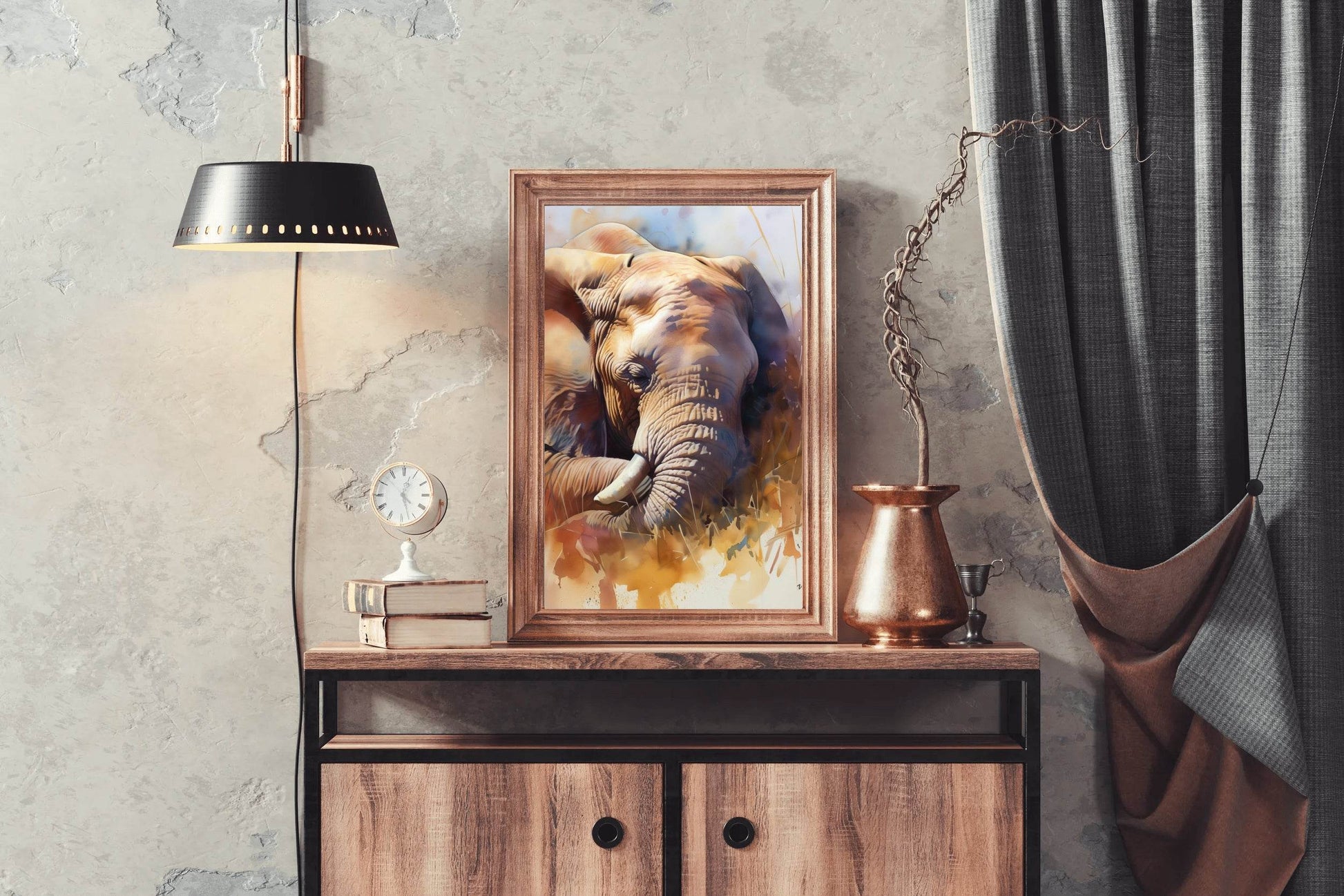 Elephant Animal Wall Art - beink online art store