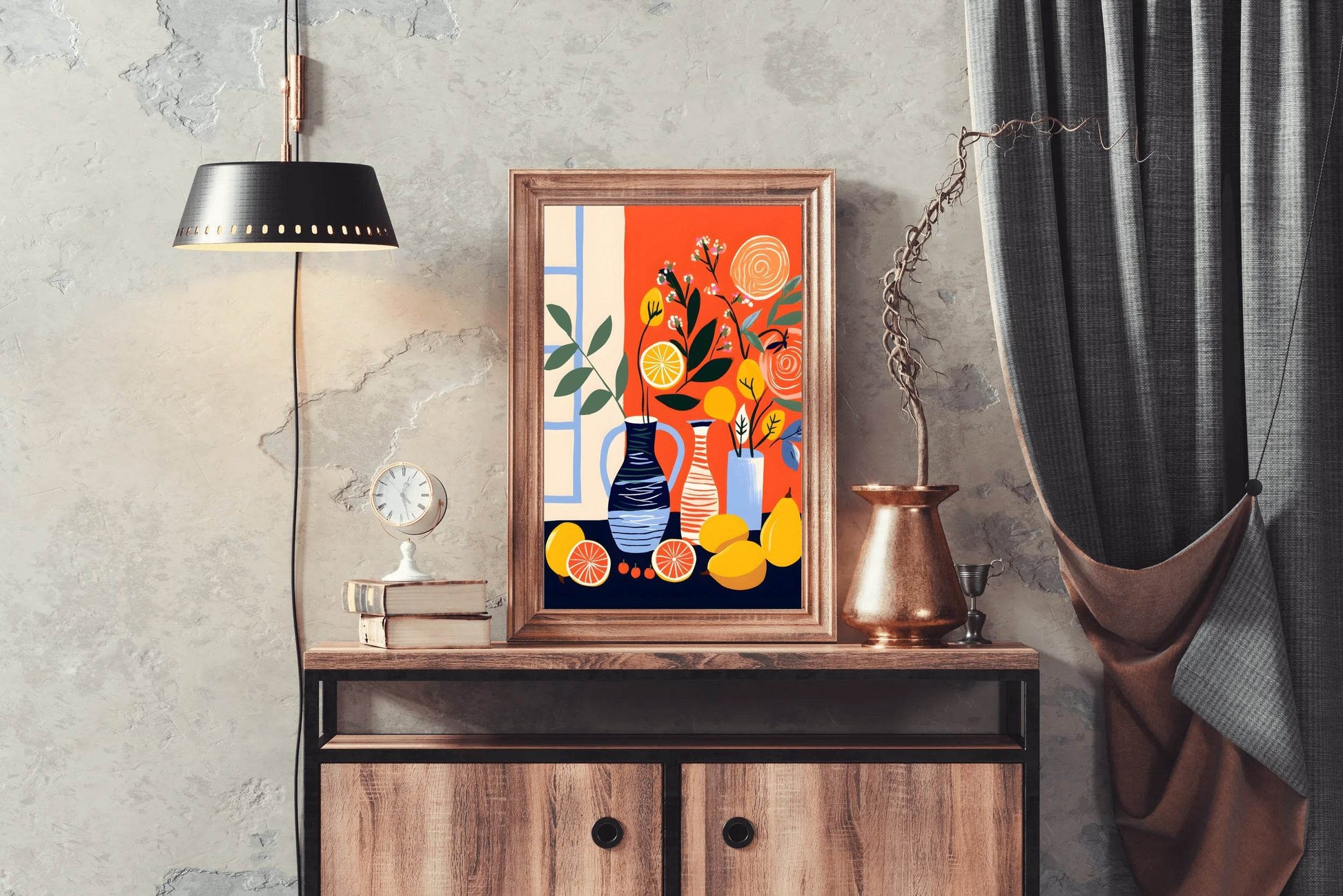 Tropical Fruits Wall Art - beink online art store