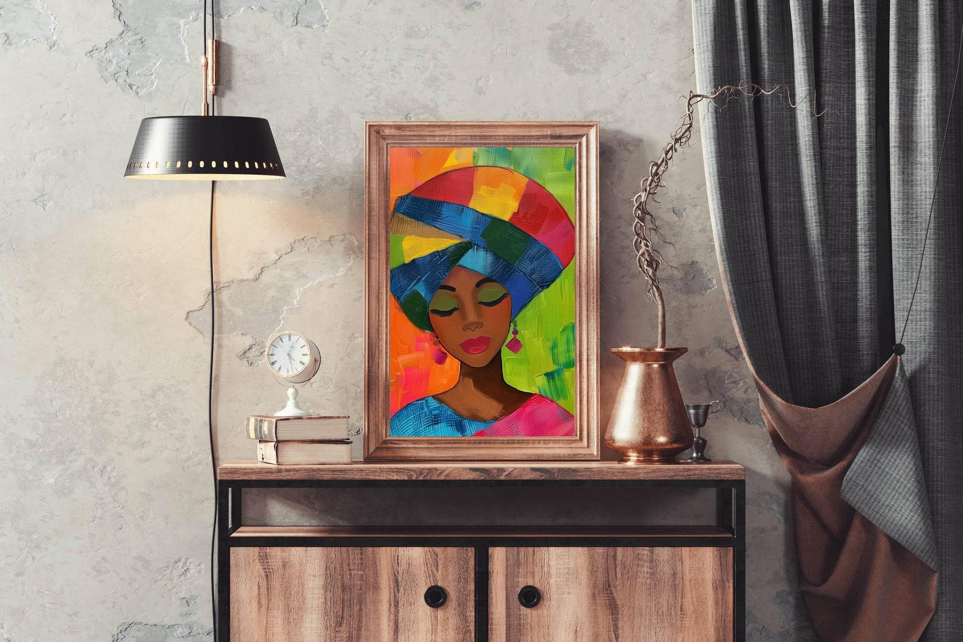Turban African Wall Art - beink online art store
