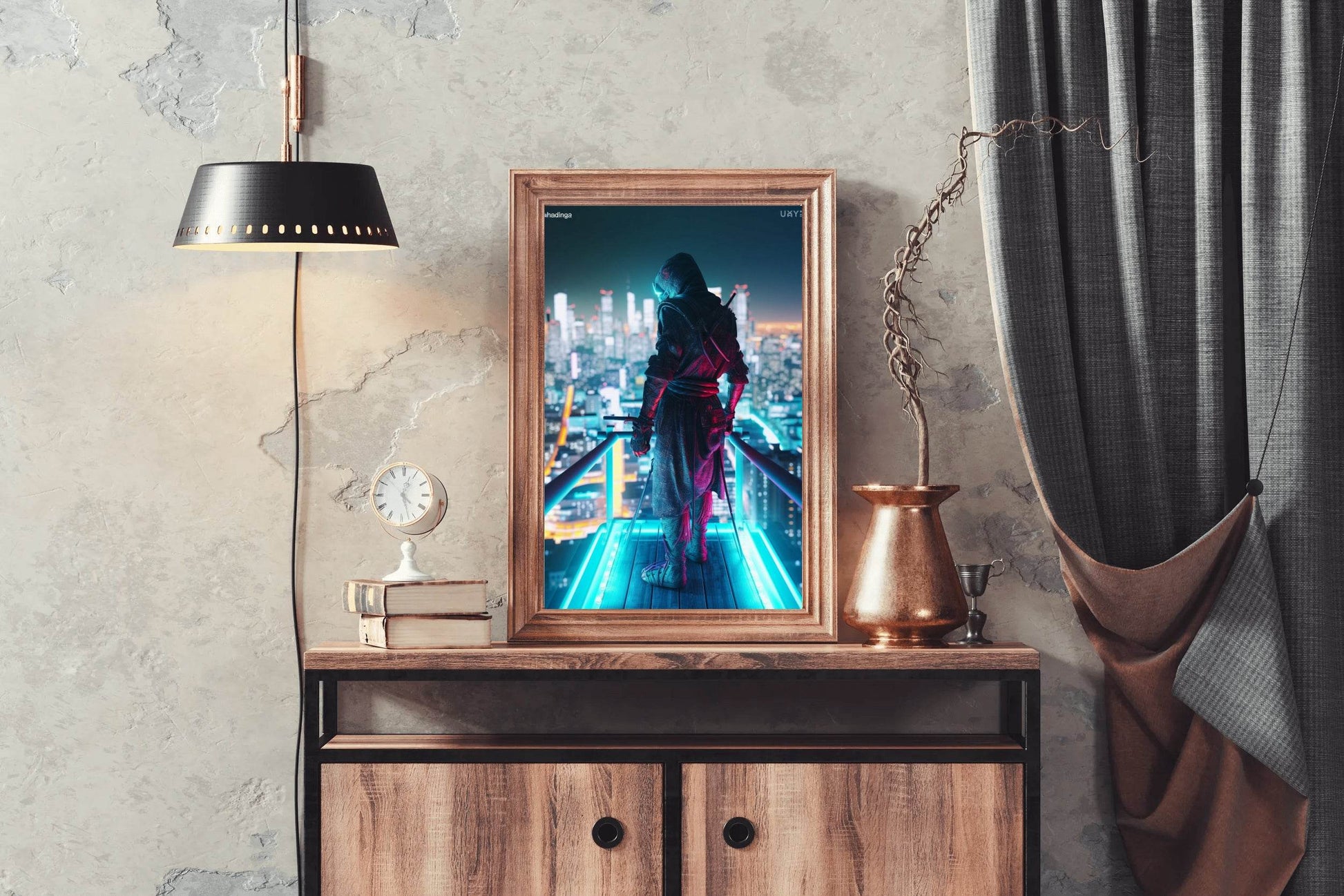 Guardian Ninja Anonymous Wall Art - beink online art store