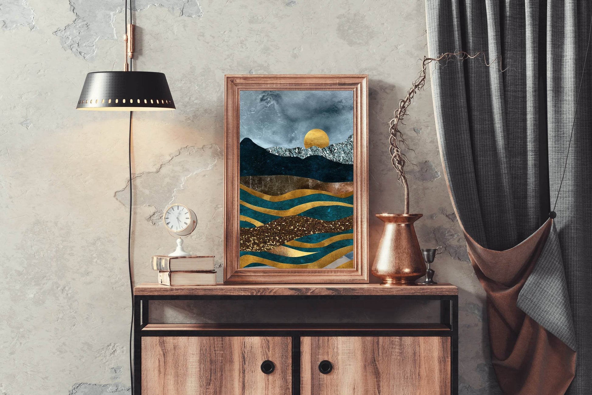 Coastal Dreamscape Modern Wall Art - beink online art store