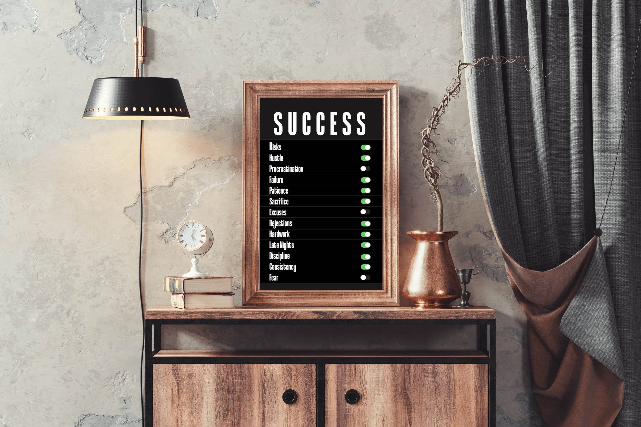 Success Path Motivational Wall Art - beink online art store