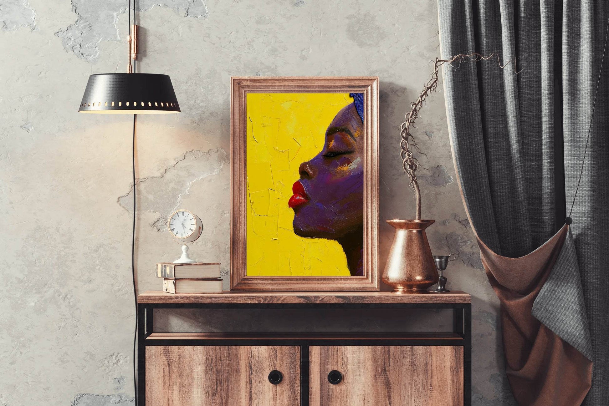 Minimal Woman Wall Art - beink online art store