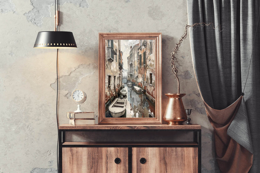 Painting The Streets Of Venice Wall Art - beink online art store