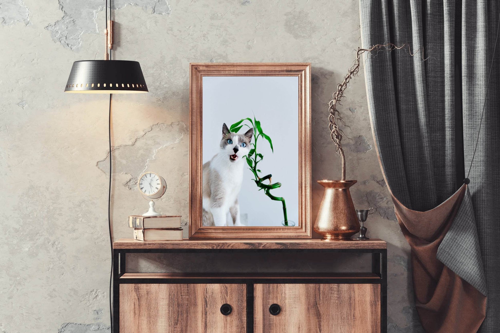 Siamese Cat Animal Wall Art - beink online art store