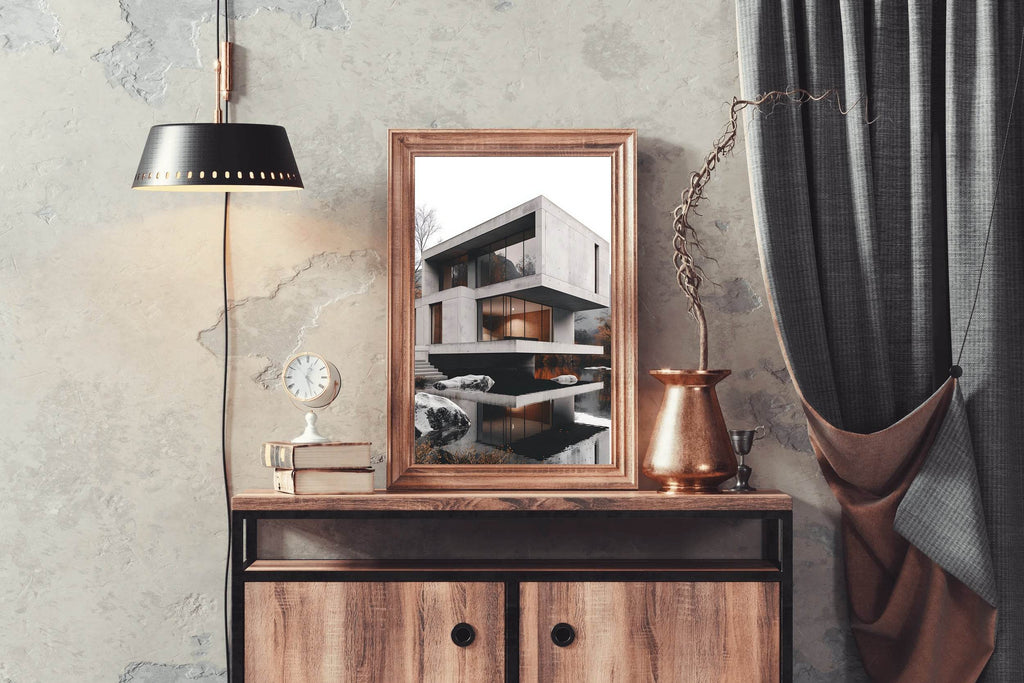 Luxury Terraced House Wall Art - beink online art store