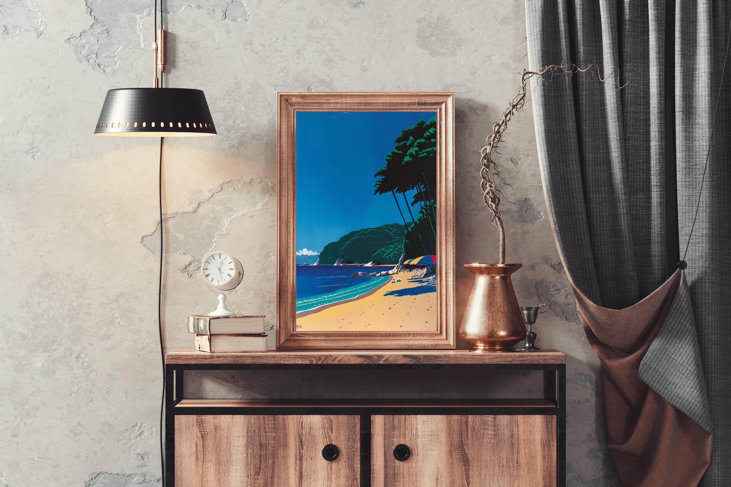 Coastal Bliss Modern Wall Art - beink online art store