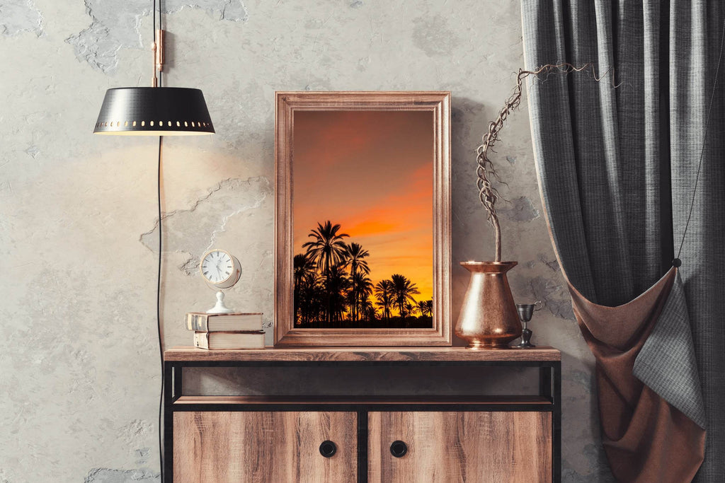 A Golden Sunset Wall Art - beink online art store
