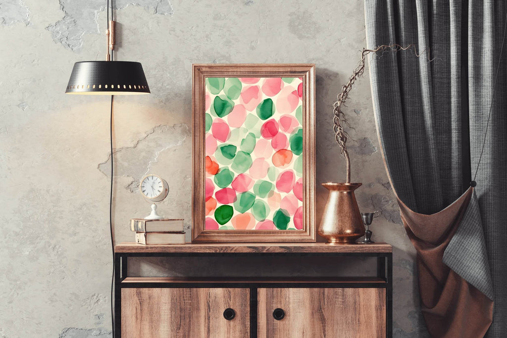 A Close Up of a Watercolor Painting Digital Art - beink online art store