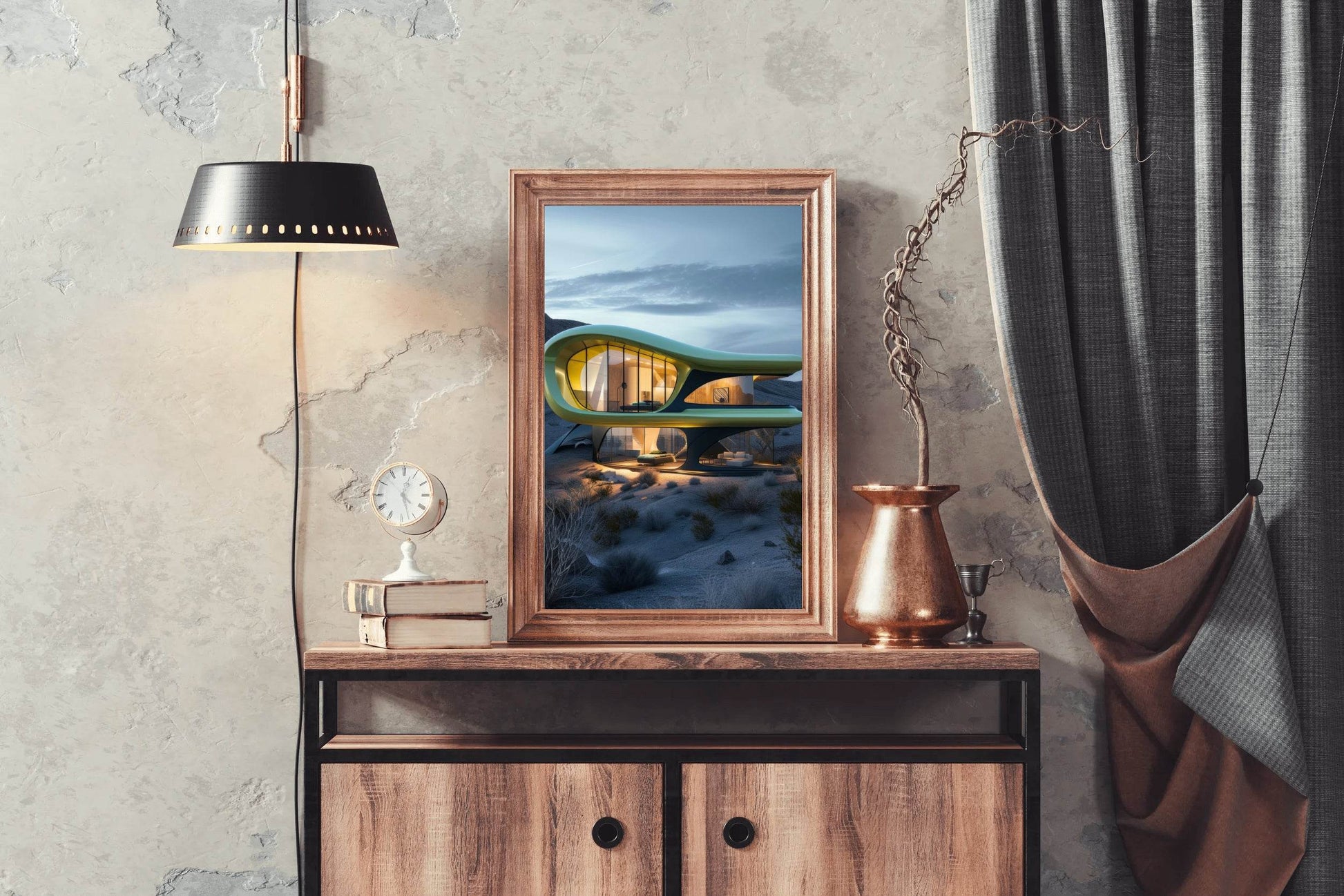 Modern Architecture Wall Art - beink online art store