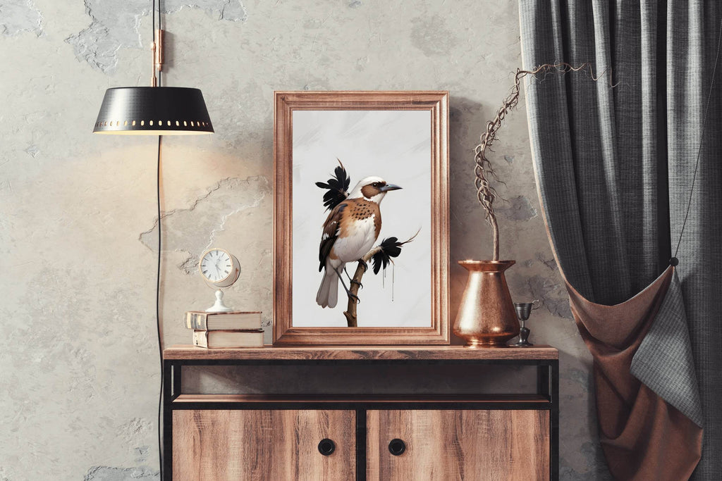 Painting of Kookaburra Bird Wall Art - beink online art store